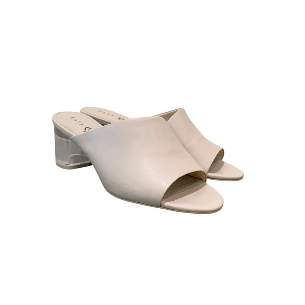 Katy Perry The Landen Shoes Beige Slide 6.5